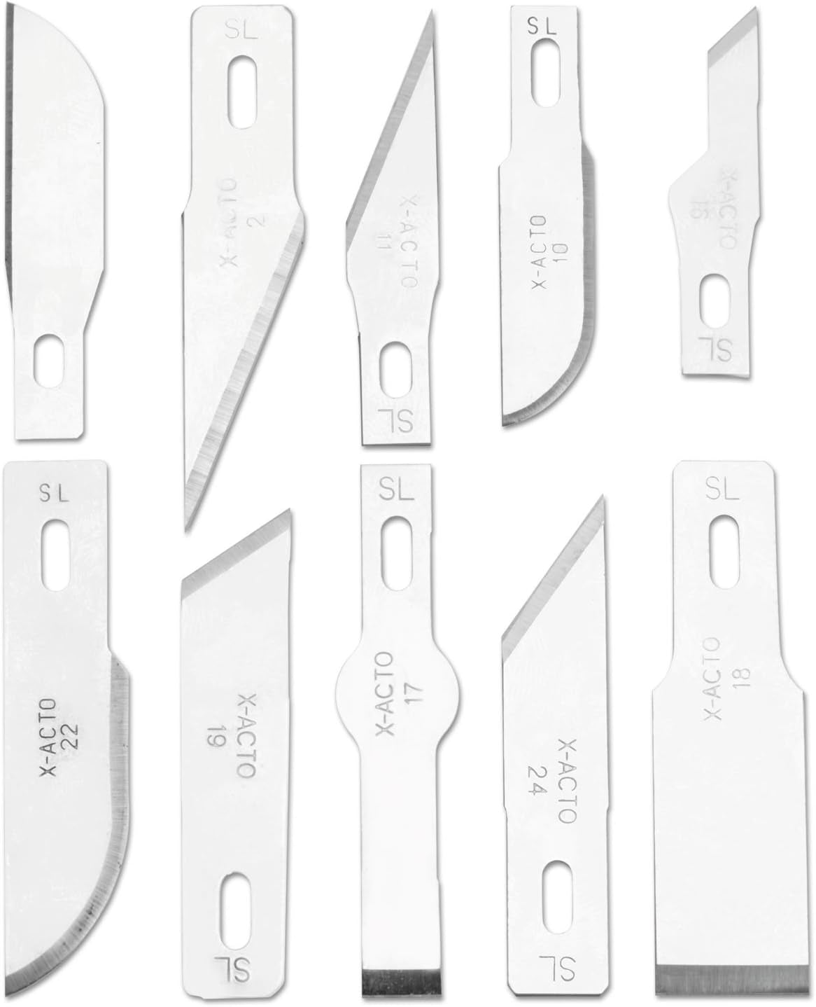 Compression Basic Knife Set, 3 Knives, 13 Blades, Soft Carry Case, 17 Count