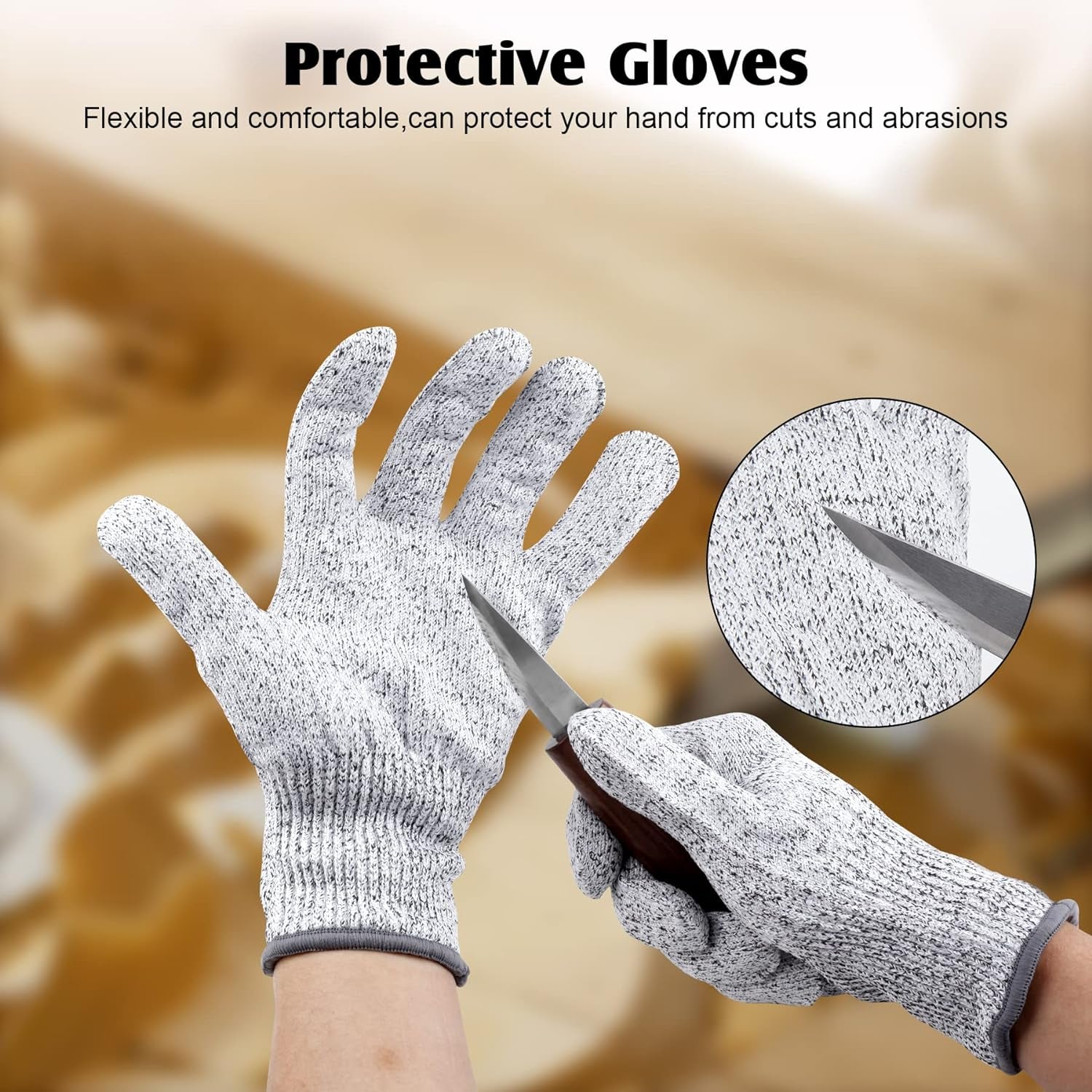 26-In-1 Wood Carving Kit with Detail Wood Carving Knife, Whittling Knife, Wood Chisel Knife, Gloves, Carving Knife Sharpener for Spoon, Bowl, Kuksa Cup (26PCS)