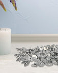 800 Pcs Candle Wick Tabs - Metal Candle Wick Sustainer Tabs