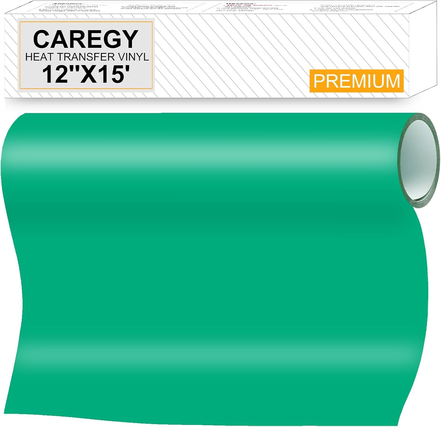 Heat Transfer Vinyl HTV for T-Shirts 12 Inches by 15 Feet Roll (Rose Red)