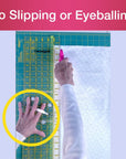 - Quilt Ruler Upgrade Kit - Mistake Proof & Slip Proof Your 12" & 24” Quilt Rulers (Or 12½" & 24½") - Cut Faster and More Accurately - for Both Right & Left-Handers
