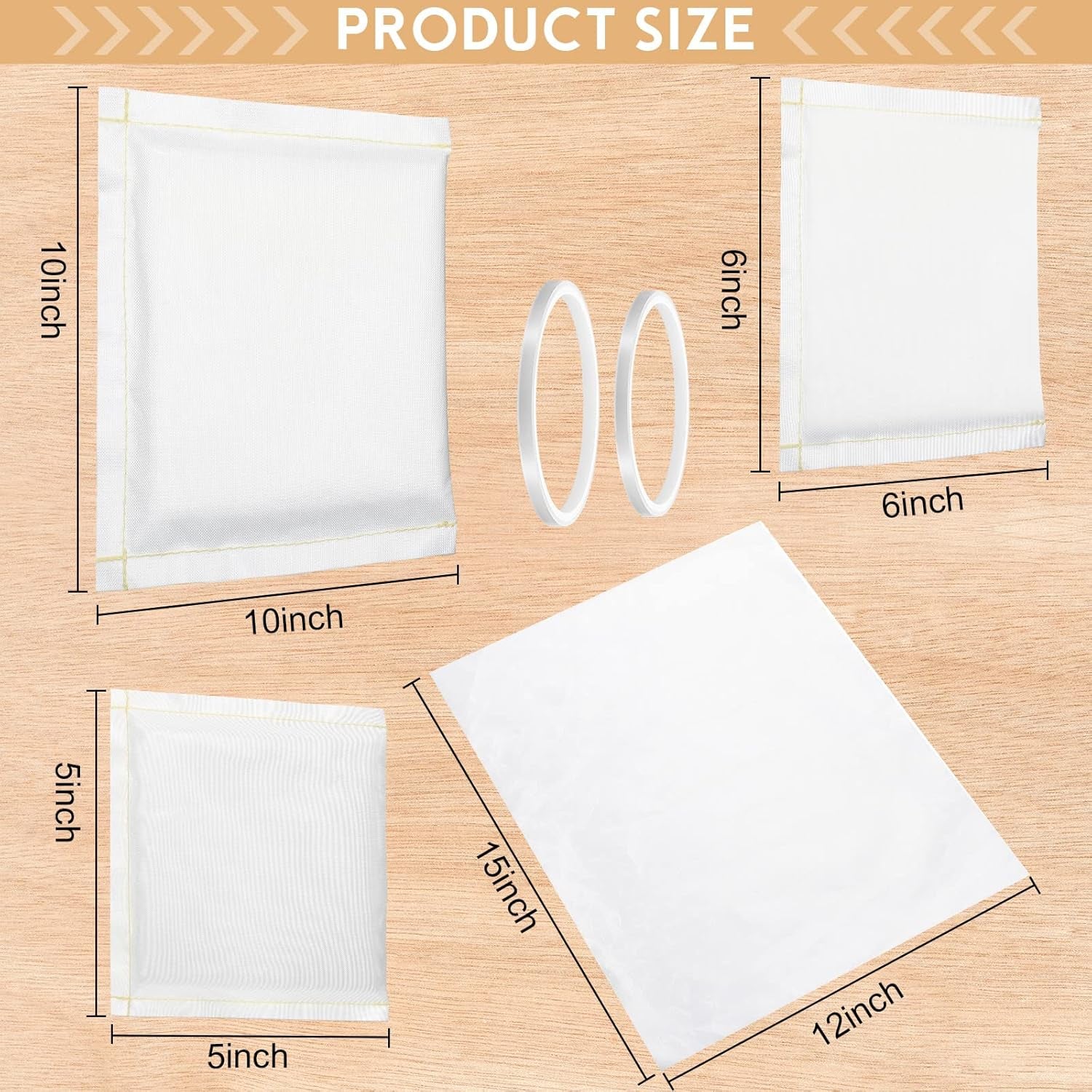 3 Sizes Pressing Pillow for Heat Press with 1 Heat Press Transfer Paper and 2 Roll of Tape Heat Press Pillow Bundle for Ironing T-Shirts and Screen Print (White)