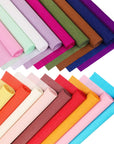 18 Rolls Crepe Paper Roll 20 Inch 8 Feet Wide Crepe Paper Streamer 70G DIY Flower Paper for Birthday Party Wedding Festival Ornament, 18 Colors