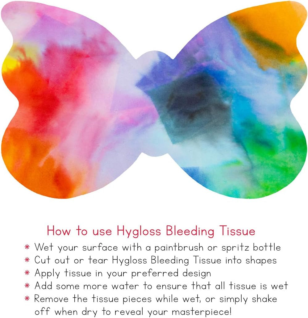 Products Bleeding Tissue Assortment- Multi-Color Assortment 12 X 18 Inch, 100 Sheets
