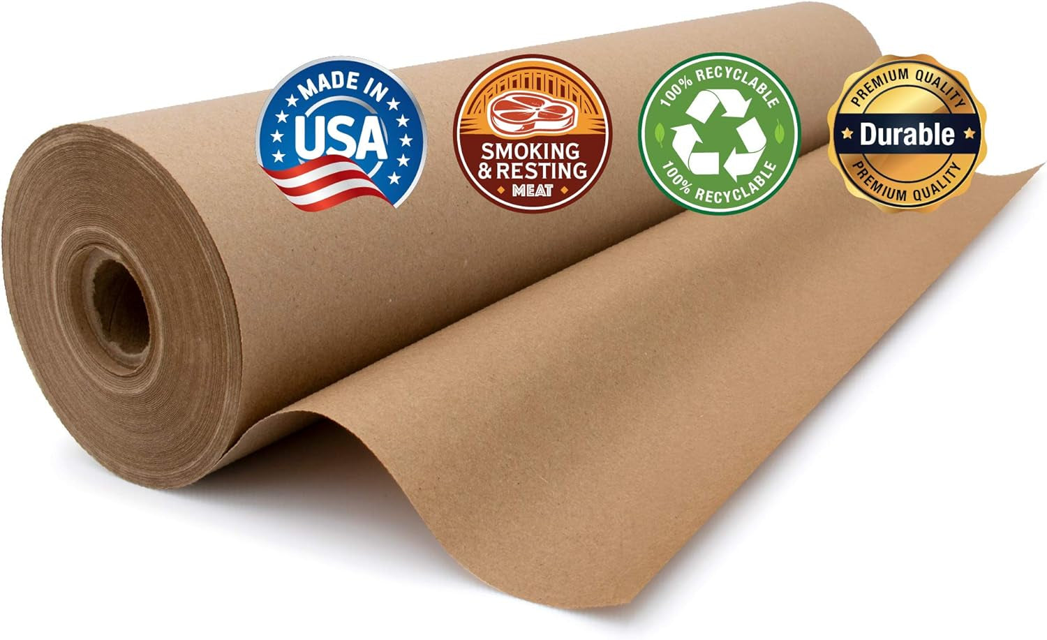 Industrial Grade Paper for Moving & Packing | Shipping, Gift Wrapping, Arts, Crafts & Table Settings | Recycled Kraft Paper Roll | 17.75 Inches X 100 Feet | by