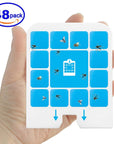 32 Pack SH502 Refill Glue Board Compatible with Sa-Fer-Home SH502 Dyna-Trap DT3005W, Sticky Cards for Model 23005-06, DT3005