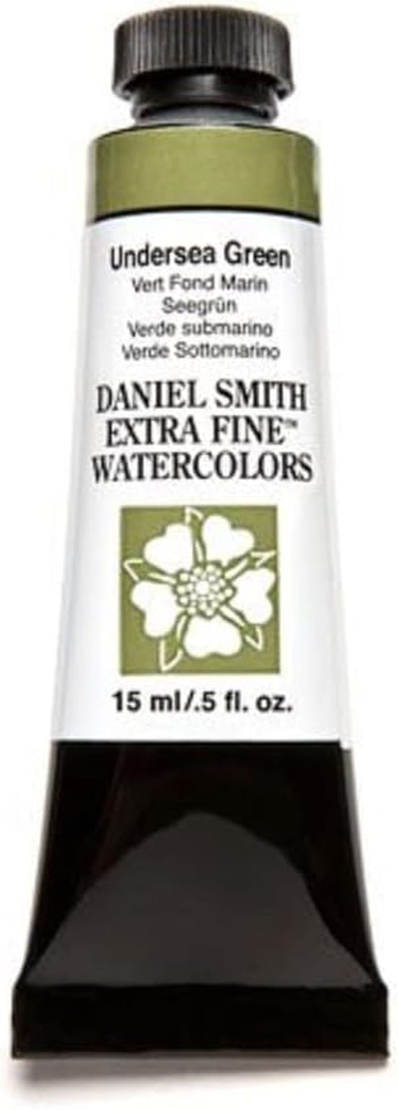 19093 Extra Fine Watercolor 15Ml Paint Tube, Undersea Green (284600109), 0.5 Fl Oz (Pack of 1)