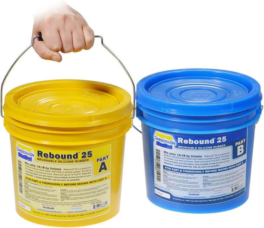 Rebound 25 - Brushable Platinum Silicone Rubber - Pint Unit