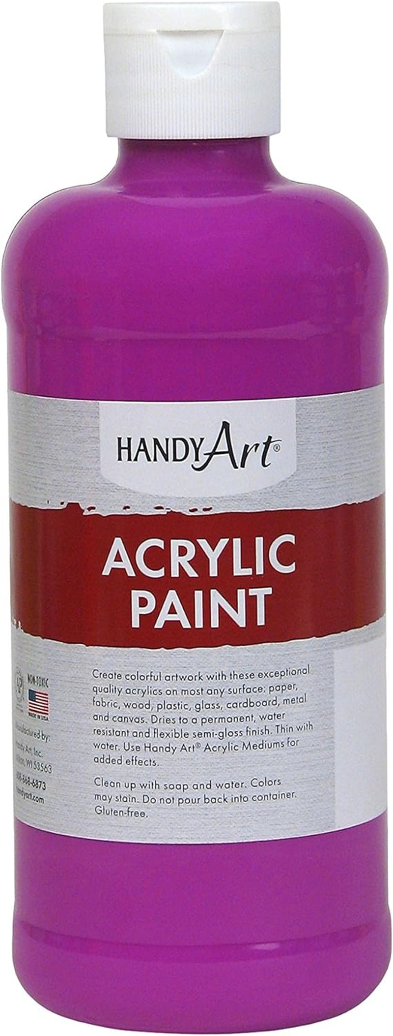 Student Acrylic Paint 16 Ounce, Metallic Gold