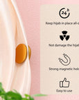 8Pcs Hijab Magnetic Pins, Strong Clothes Hijab Magnets Multi-Purpose Colorful Magnetic Scarf Clasp Pinless Brooch Hijab Pins Buttons for Women Clothing Dress Scarves (Matte+Plating)