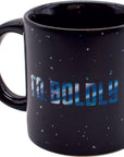Star Trek Heat-Changing Starship Warp Mug - Add Coffee and the USS Enterprise Enters Warp Speed