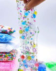 130 Pack Slime Making Kits Supplies,Gold Leaf,Foam Balls,Glitter Shake Jars,Fishbowl Beads,Fruit Slices,Fake Sprinkles,Glitter Sequins Accessories, Sugar Papers (Slime Kits)