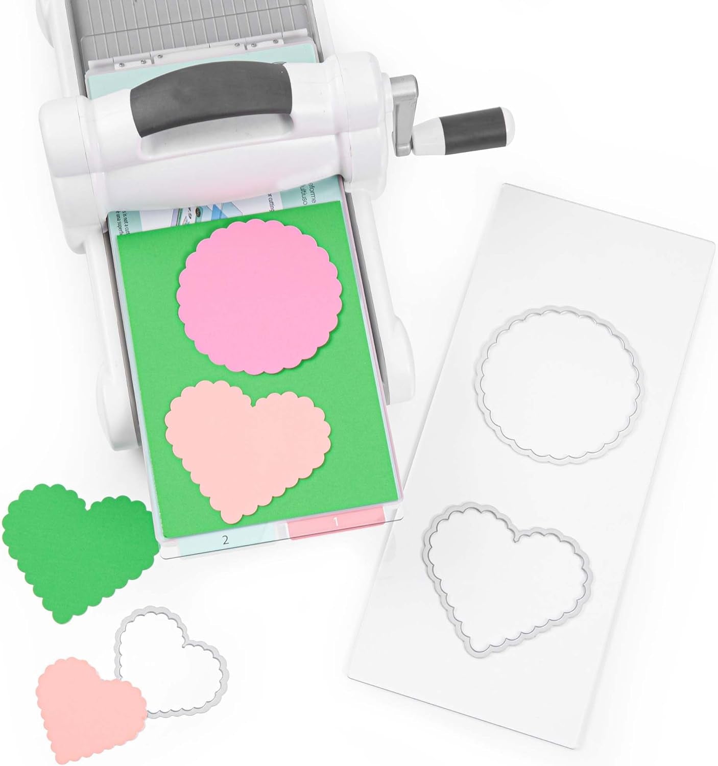 Extended Cutting Pads Compatible with Big Shot Die Cutting Machine, Transparent, 2 Counts