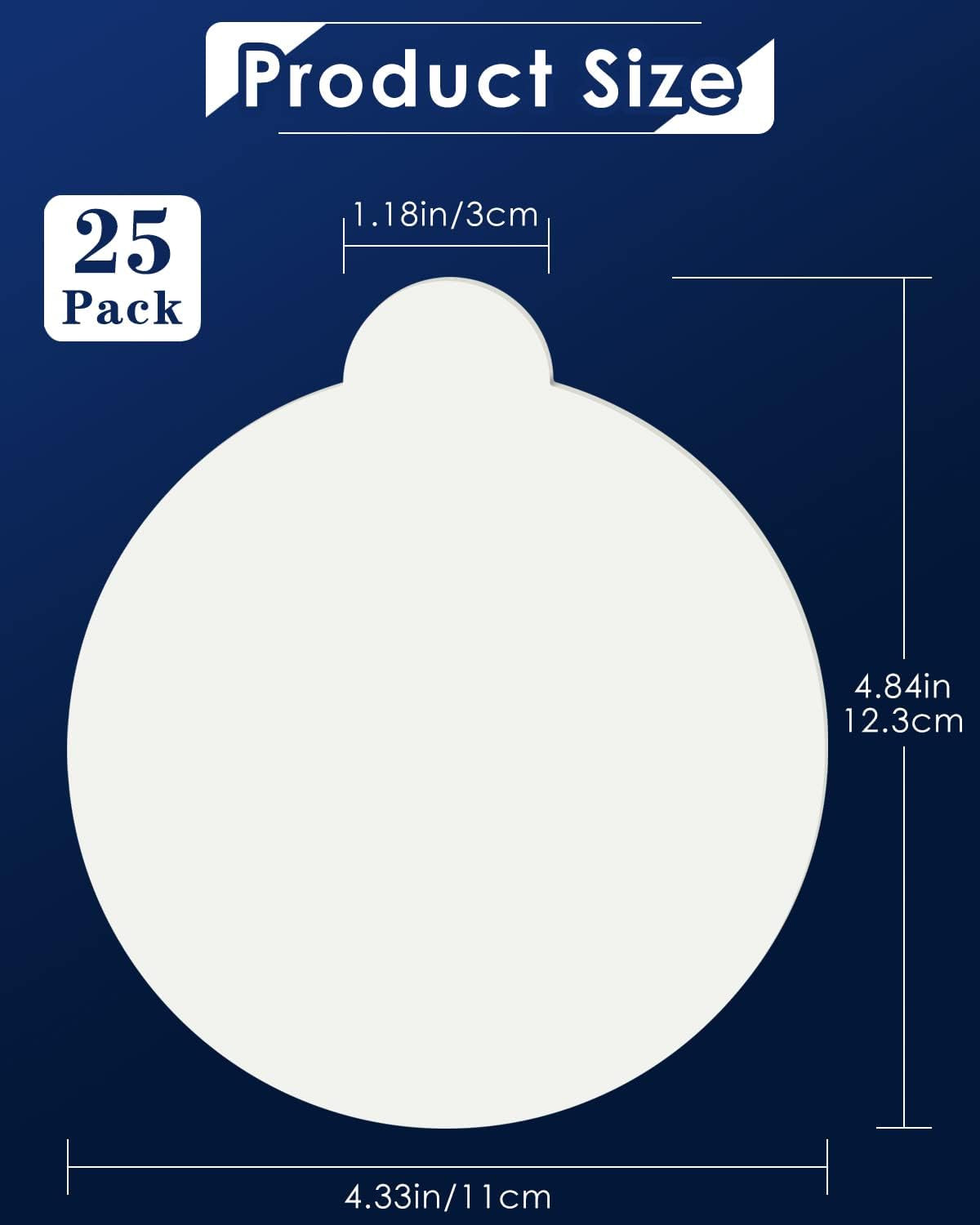 25 Pack 4.3 Inches Replacement Glue Boards, Refillable Glue Boards round Sticky Fits Most Models Indoor Outdoor Lamp, Replacement Sticky Glue Pads for Katchy, Fenun, FVOAI, MOAHUNT