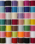 56 Spools Sewing Thread Kit for Hand Sewing and Machine Sewing Use, Colorful Polyester Thread Set 100 Yards per Spool, 5600 Yards Total
