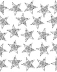24 Pieces Star Patches Rhinestone Patches Heart Shape Diamond Appliques Adhesive Applique Glitter Repair Patch for DIY Crafts Clothes Bag Pants Wedding Decoration (Heart,Silver)