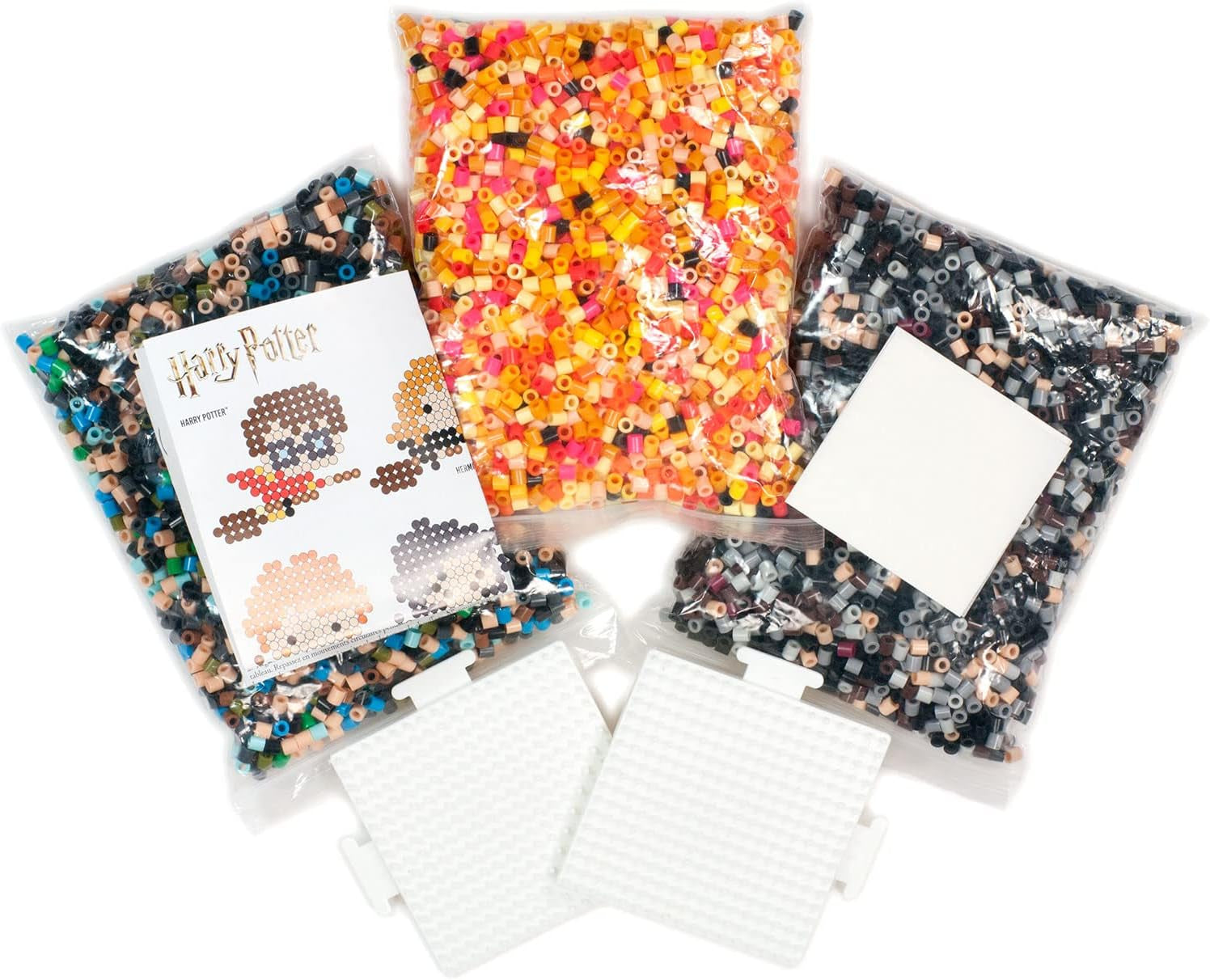 80-42968 Big Bucket Harry Potter Fuse Bead Kit for Kids and Adults, Comes with 27 Patterns, Multicolor, 8504Pcs