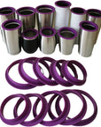 10PCS Tumbler Shields for Epoxy Tumbler, Silicone Tumbler Protector for Resin Paint,Cup Silicone Insert Paint Spray Shield, Epoxy Resin Cup Protector Clean Rims DIY Glitter Epoxy Tumblers (10)