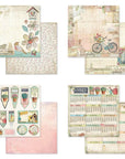 Stamperia Intl Scrapbooking Paper, Multi-Colored 10 Pack