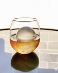 Ball Ice Cube Tray and Big Ice Cube Molds for Whiskey, Slow-Melting, 100% Silicone, No-Plastic, Easy Release, Ideal for Gifting and Elevating Cocktails