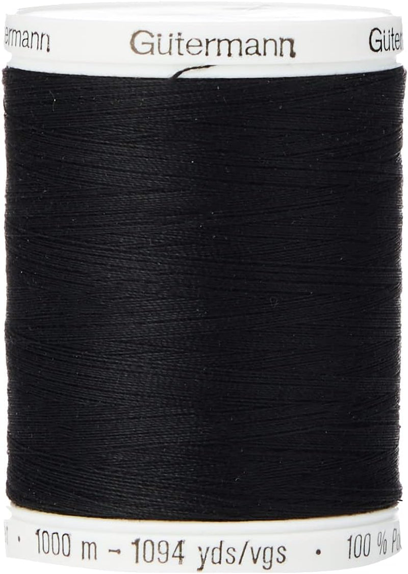 Gutermann Sew-All Thread 1094 Yards-Black (24357)