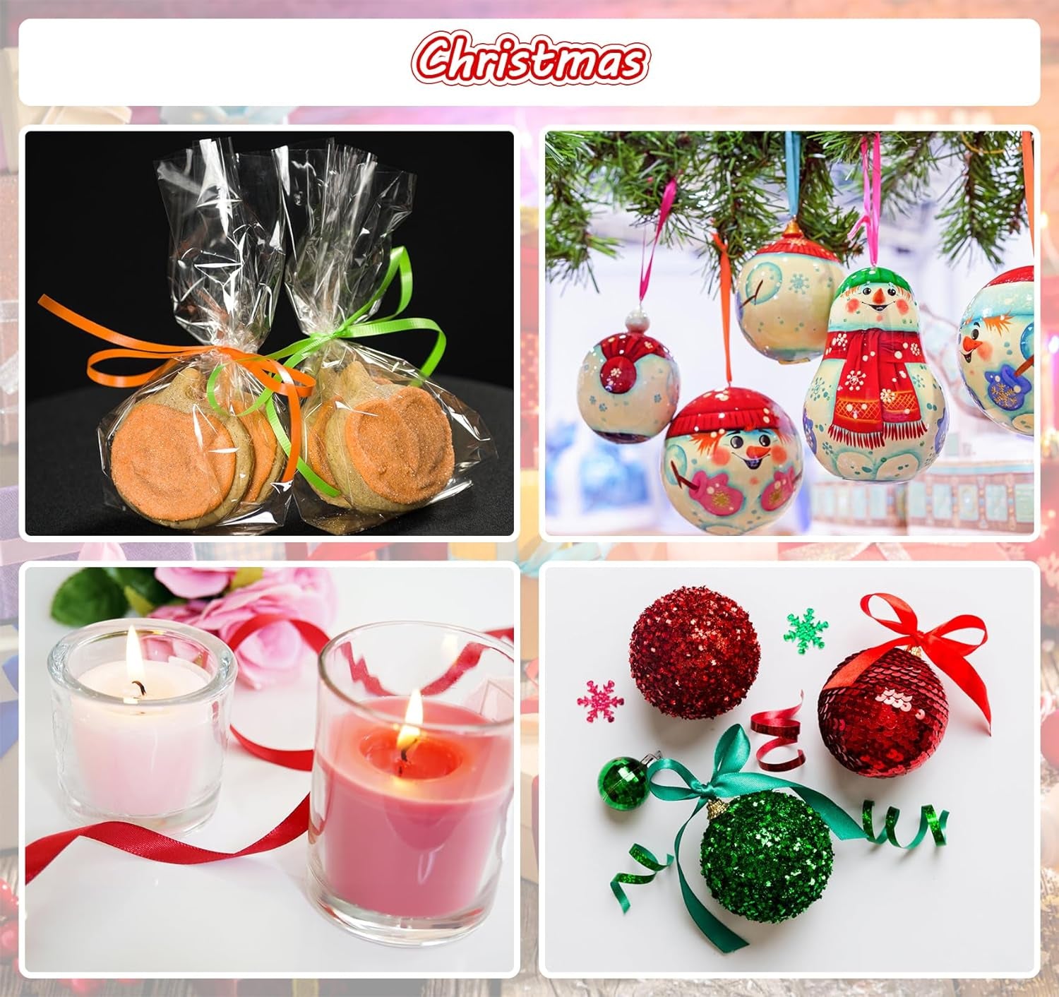 18 Colors Double Faced Satin Ribbon Polyester,1/8 Inch Solid Fabric Ribbon Roll for Gift Wrapping, DIY Crafts, Wedding Birthday Party Decorations