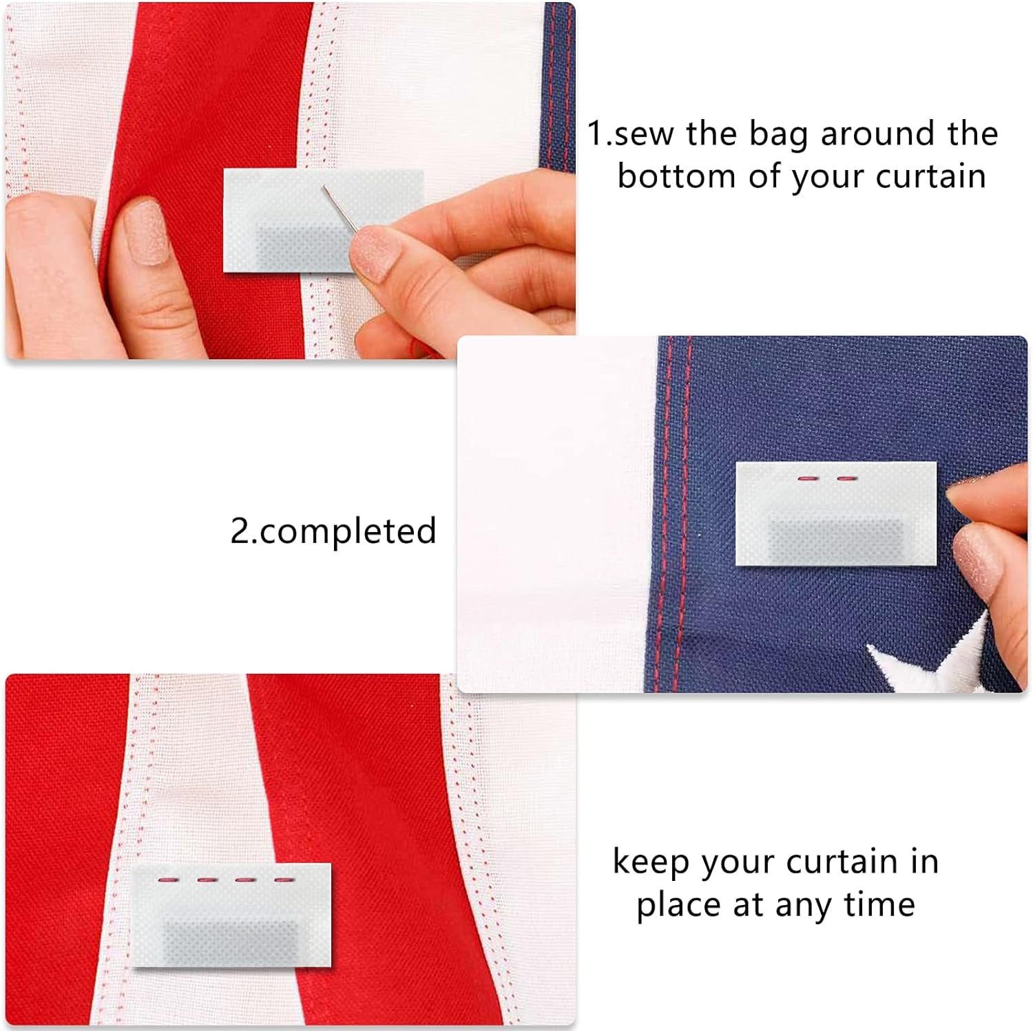 20PCS Covered Drapery Weights, Curtain Weights Bottom, Iron Drapery Weights Window Fabric Curtain Pendant Weights Accessories for Home Room Hotel Curtains Tablecloth Flags (17G Each)