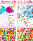 Pastel Foam Balls for Slime, 18 Pack 0.09-0.14 Inch Balls Mini Small Assorted Beads Homemade Arts DIY Crafts Supplies for Wedding Party Christmas New Year Decoration