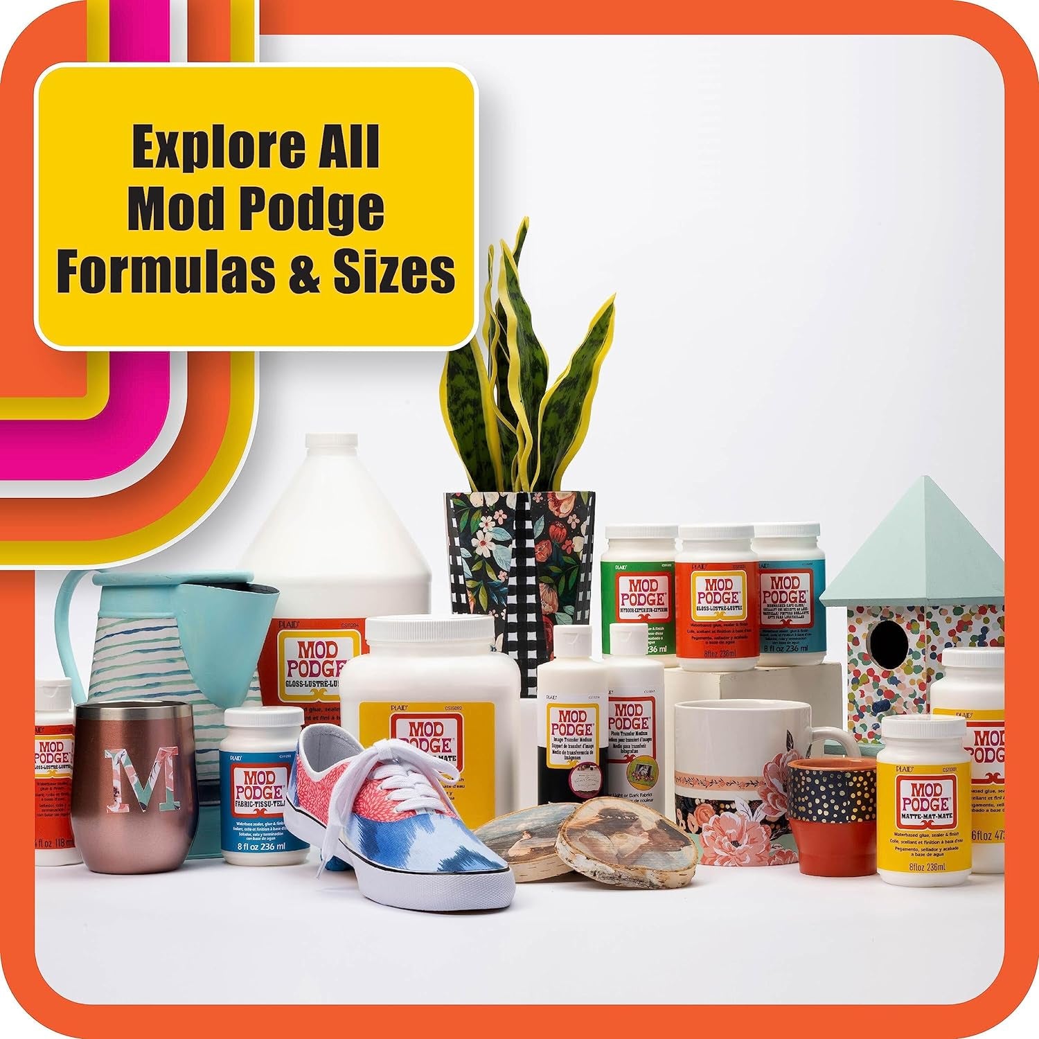 Top Coat, Premium All-In-One Glue, Sealer, and Finish Perfect for Preserving Diamond Puzzle Arts and Crafts Projects, CS27590, Clear