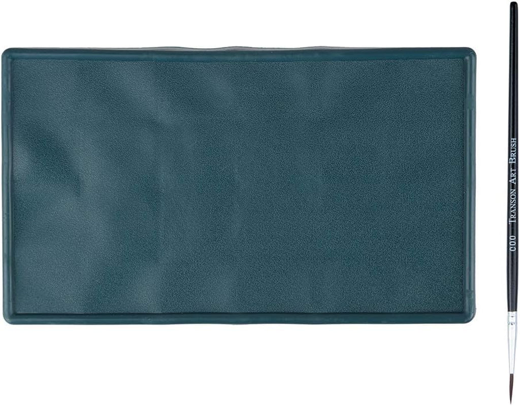 Artist Paint Saver Palette 24 Wells with 1 Fine Paintbrush