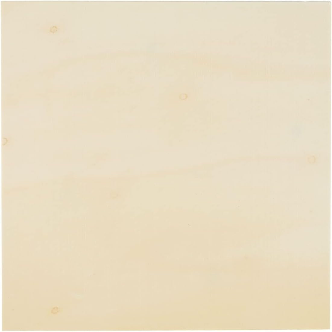 6 Pack 10X10 Wood Panels for Painting, Unfinished Wood Canvas Boards, 0.83" Deep Cradle Artist Wall Canvases for Crafts