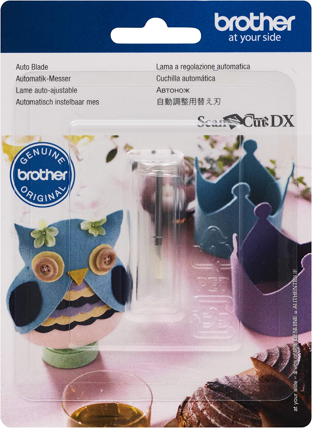 Scanncut DX CADXBLD1 Auto Blade, Replacement Blade for  Cutting Machines, Cut Materials 0.1-3Mm Thick Including Fabric, Felt, Vinyl and More