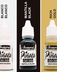 Jacquard Piñata Alcohol Ink Made in USA - Original Exciter Pack - 9 Colors - 1/2 Ounce Bottles - Bundled with  Blending Pen