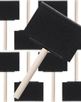 Bates- Foam Paint Brushes, Sponge Brushes, Sponge Paint Brush, Foam Brushes, Foam Brushes for Painting, Foam Brushes for Staining, Paint Sponges, Foam Brushes for Mod Podge (4 Inch)