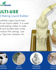 Liquid Latex Mold Making Rubber 16-Oz.
