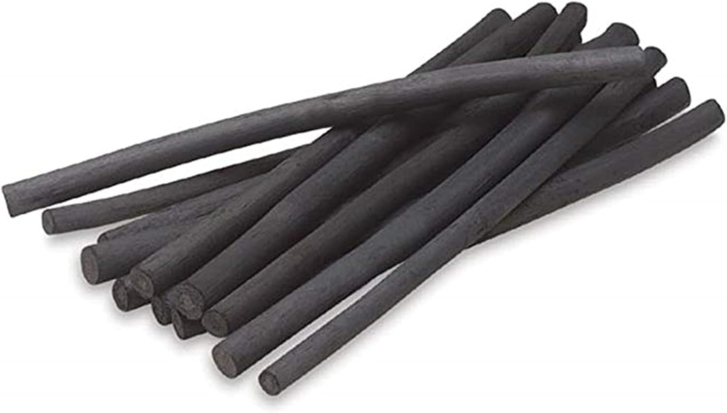 Vine Charcoal, Soft, Black 25 Charcoal Sticks for Drawing, Sketching, and Fine Art, Willow Sketch Charcoal Pencils for Drawing (5-8Mm(25Pcs))