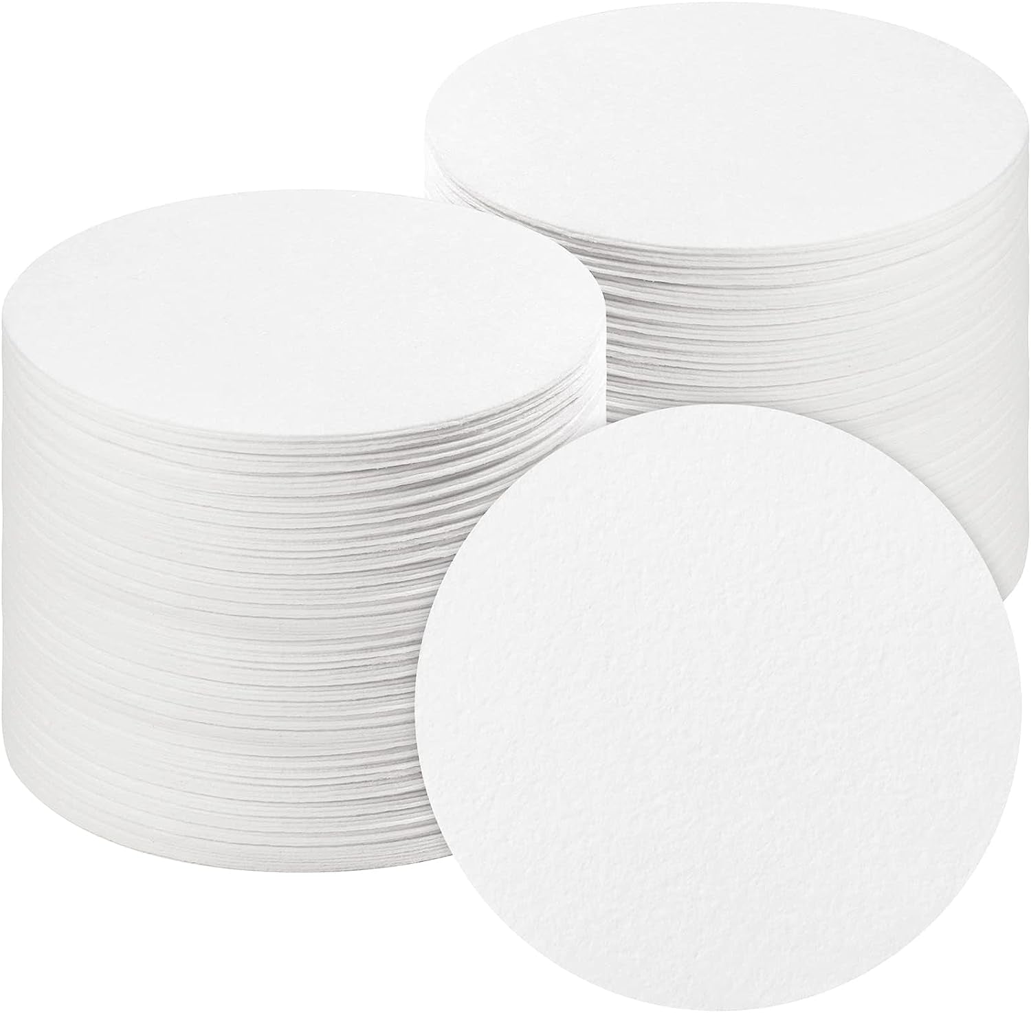 100 Sheets round Microwave Kiln Papers Shelf Paper 4.7 Inch Ceramic Fiber Paper Insulation Ceramic Fiber Blanket Hot Melt Kiln Paper for Glass Fusing DIY Crafts Supplies