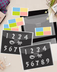 48PCS Die Cut Storage Set with Stamp and Die Storage Bags,Rubber Magnetic Sheets and Labels for Die Cut and DIY Scrapbooking Storage