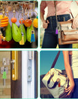 240 Pieces Keychain Tassels Bulk Leather Tassel Pendants Colorful Tassel for Keychain, Craft and DIY Projects, 60 Colors (Gold and Silver Cap)
