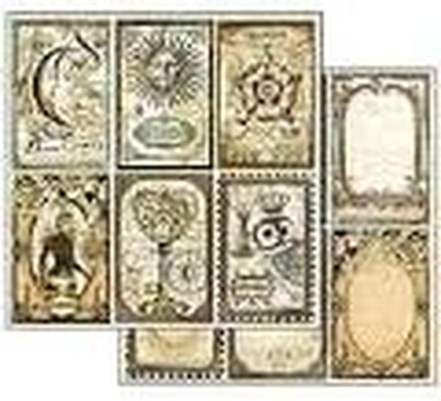 Intl Paper Pad 10 Sheets Double-Sided Alchemy, 30.5 X 30.5 (12" X 12"), Multicoloured