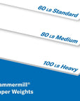 Cardstock, Premium Color Copy, 80 Lb, 8.5 X 11 - 1 Pack (250 Sheets) - 100 Bright, Made in the USA Card Stock