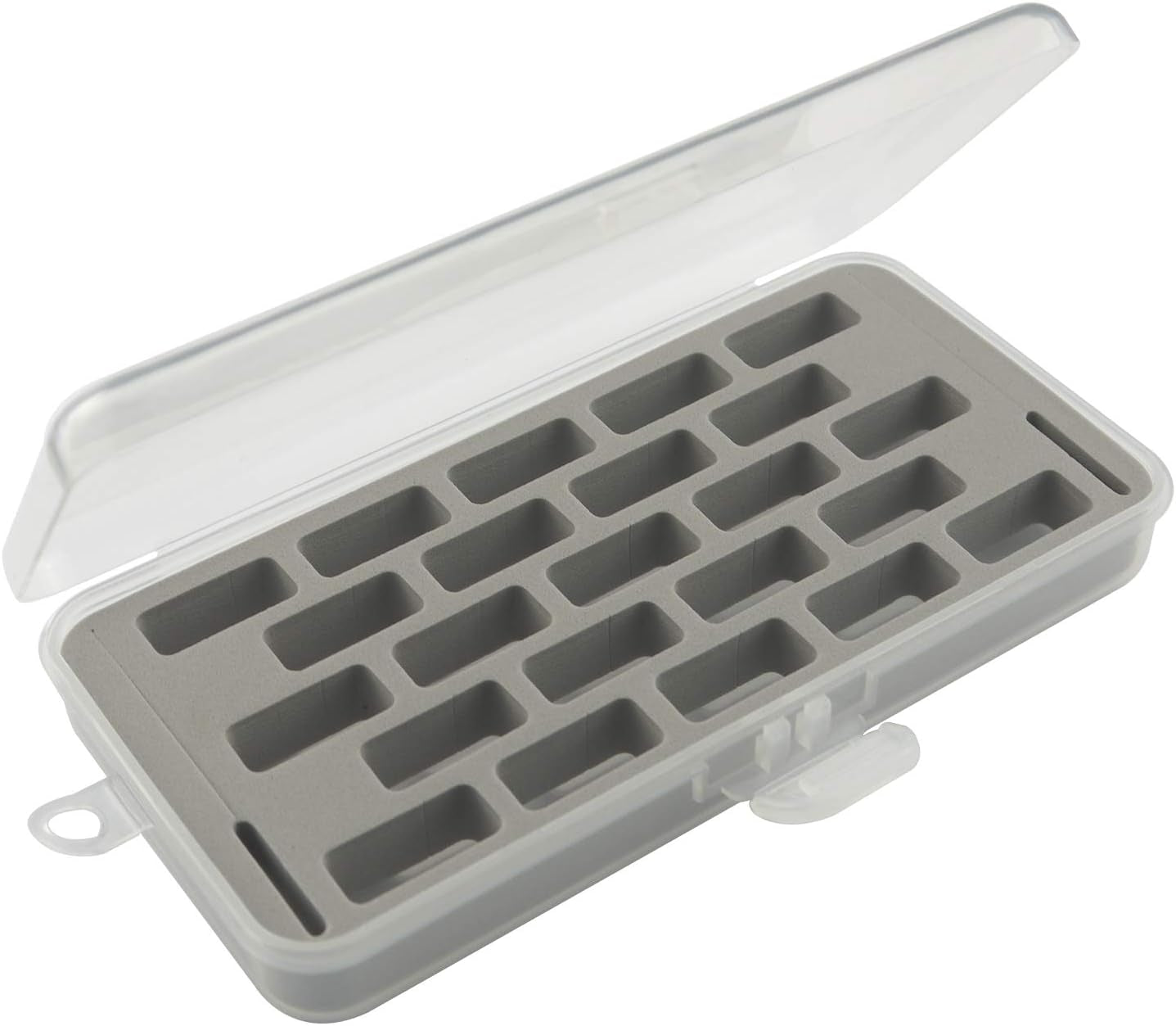 Bobbin Case for Bernina New 7 and 8 Series Jumbo Bobbin Sewing Bobbin Storage Case and Saver Holds 23 Bobbins Box Organizer - Gray
