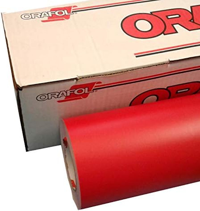 Red 12" X 10 Ft Roll of  631 Vinyl for Craft Cutters and Vinyl Sign Cutters