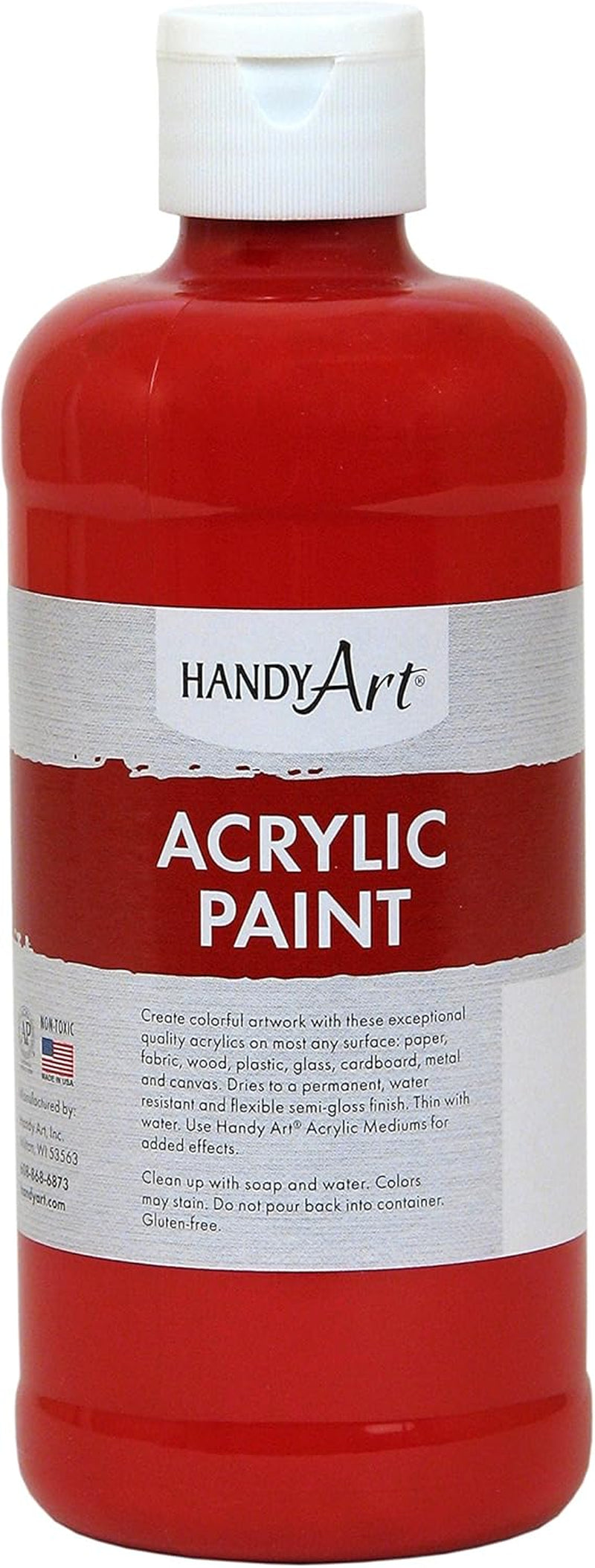 Student Acrylic Paint 16 Ounce, Metallic Gold