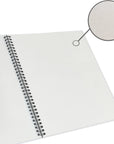 Bound Spiral Premium Sketch Book Sketch Pads Set, 4 Pads X30-Sheets, 8.5" X 11" Side Wire Bound, White 120 Paper Sheets for Pencil Ink Pastel (4)