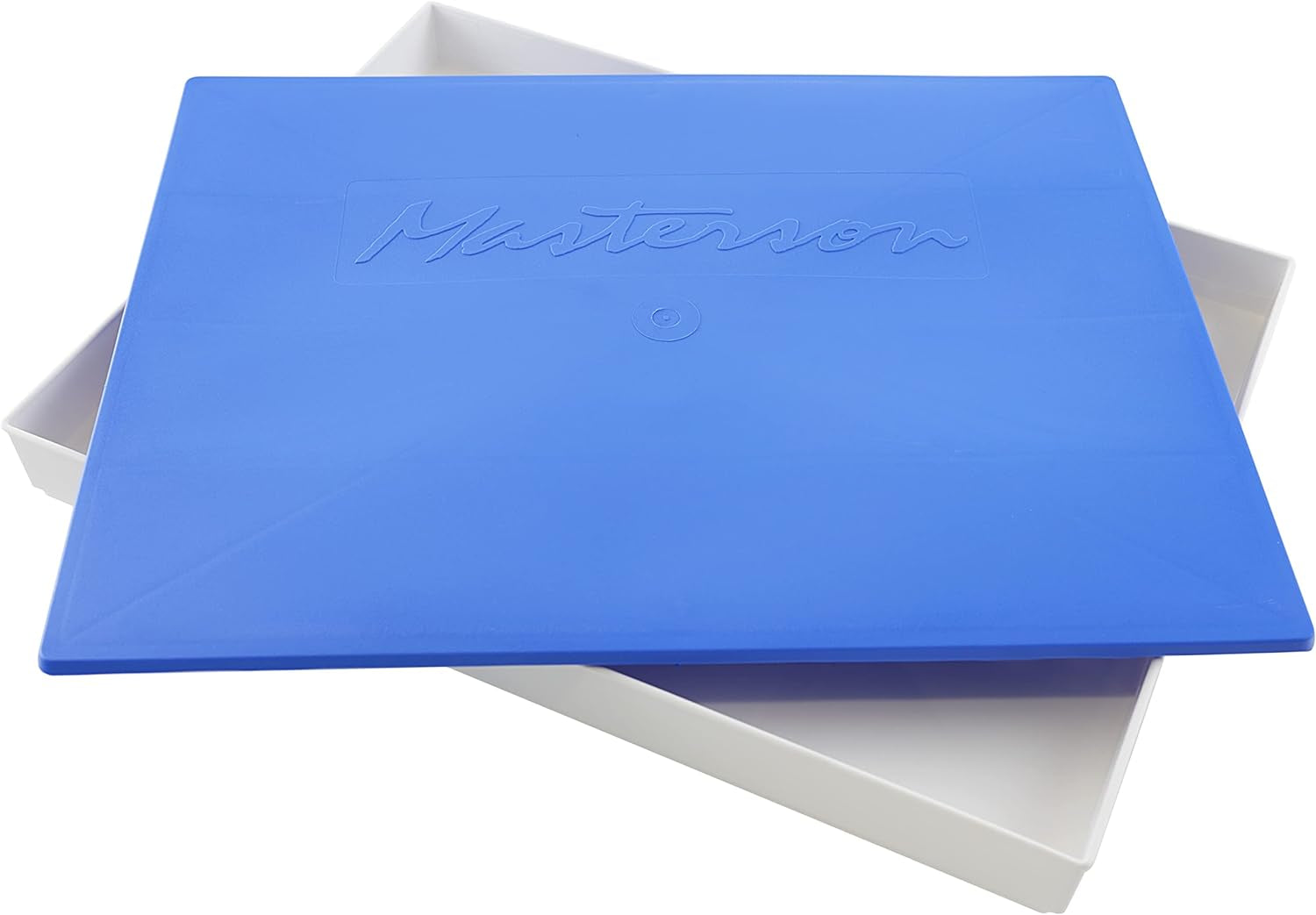 Artist Palette Seal, 12In X 16In Airtight Palette Container, Keeps Wet Paint Fresh for Weeks, Oil or Acrylic Painting Palette with Lid, Seal, Blue Lid Box, Made in USA