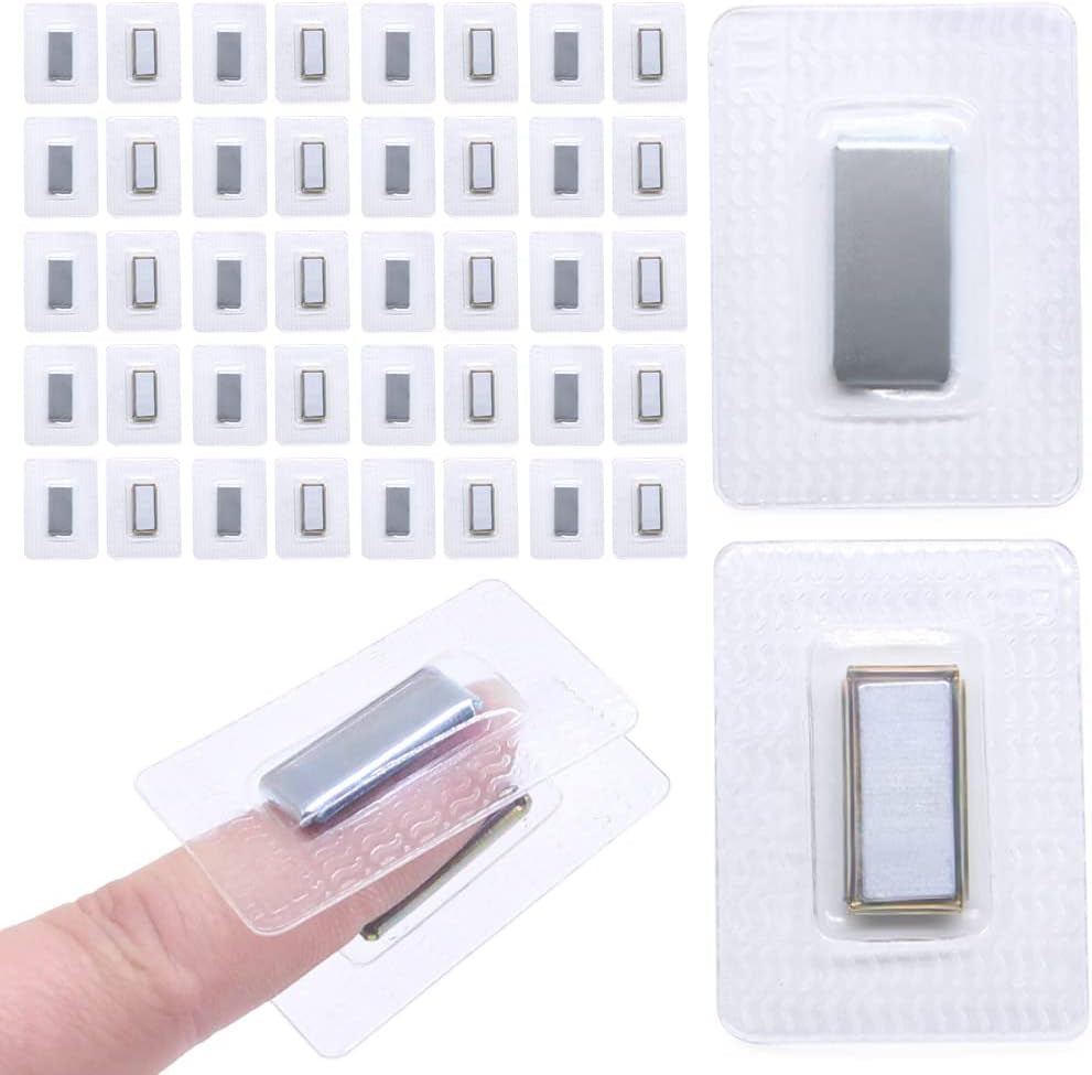 Hidden Sew Magnetic Snap Invisible Hidden Sew in PVC Hidden Purse Closure for Fastener Handbag Cloth Clasp DIY Craft Sewing Tools