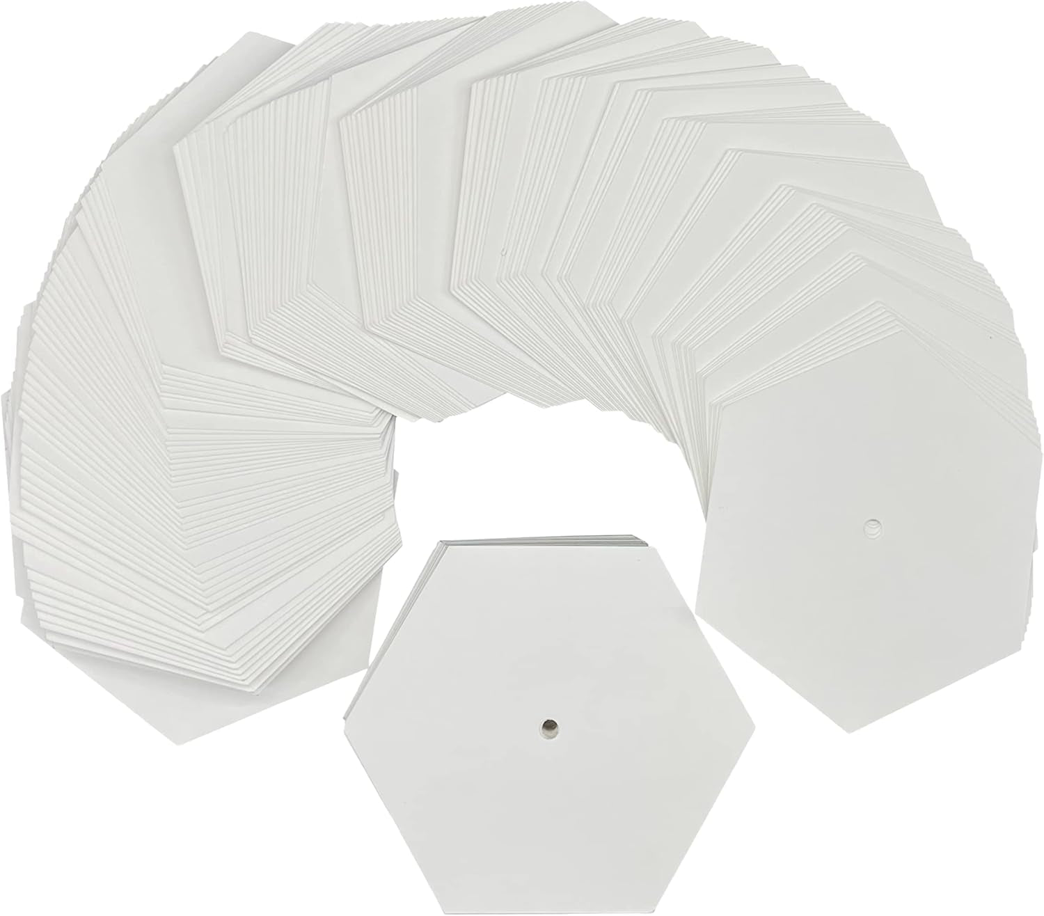 200Pcs 2 Inch Paper Piecing Paper for Quilting DIY Patchwork Sewing Crafts,Quilting Templates for Quilting Accessories Crafting Tools,Hexagon Quilting Papers