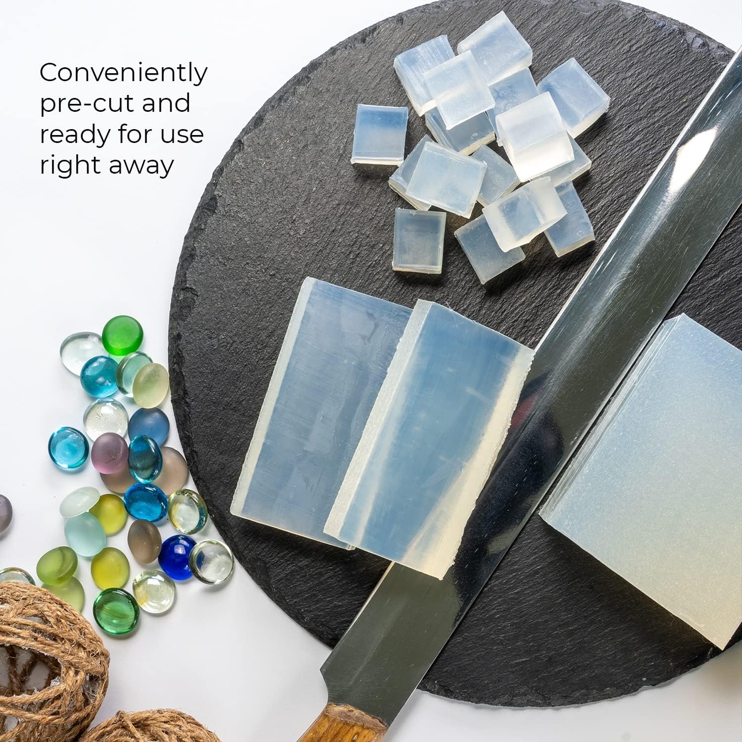 Glycerin Melt and Pour Soap Base - Soap Base for Soap Making Melt and Pour – Organic Clear Glycerin Soap Base - Soap Making Supplies - 2 Lb Soap Melt and Pour Base