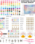 22000 Pcs Clay Beads for Bracelet Making Kit, 120 Colors Flat round Polymer Clay Beads, Friendship Bracelet Kit Heishi Beads for DIY Jewelry Making, Crafts Gift for Girls Teen Ages 6-12